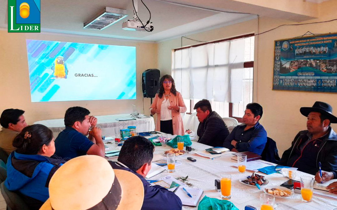 𝐏𝐫𝐞𝐬𝐞𝐧𝐭𝐚𝐜𝐢ó𝐧 𝐲 𝐅𝐢𝐫𝐦𝐚 𝐝𝐞 𝐂𝐨𝐧𝐯𝐞𝐧𝐢𝐨 𝐌𝐚𝐫𝐜𝐨 𝐈𝐧𝐬𝐭𝐢𝐭𝐮𝐜𝐢𝐨𝐧𝐚𝐥 𝐞𝐧𝐭𝐫𝐞 𝐋𝐈𝐃𝐄𝐑 𝐲 𝐥𝐚 𝐌𝐚𝐧𝐜𝐨𝐦𝐮𝐧𝐢𝐝𝐚𝐝 𝐝𝐞 𝐆𝐨𝐛𝐢𝐞𝐫𝐧𝐨𝐬 𝐀𝐮𝐭ó𝐧𝐨𝐦𝐨𝐬 𝐌𝐮𝐧𝐢𝐜𝐢𝐩𝐚𝐥𝐞𝐬 𝐝𝐞 𝐂𝐡𝐮𝐪𝐮𝐢𝐬𝐚𝐜𝐚 𝐍𝐨𝐫𝐭𝐞