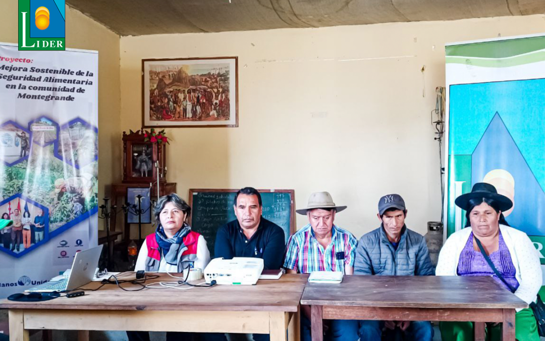 𝐒𝐨𝐜𝐢𝐚𝐥𝐢𝐳𝐚𝐜𝐢ó𝐧 𝐝𝐞𝐥 𝐏𝐫𝐨𝐲𝐞𝐜𝐭𝐨 «𝐌𝐞𝐣𝐨𝐫𝐚 𝐒𝐨𝐬𝐭𝐞𝐧𝐢𝐛𝐥𝐞 𝐝𝐞 𝐥𝐚 𝐒𝐞𝐠𝐮𝐫𝐢𝐝𝐚𝐝 𝐀𝐥𝐢𝐦𝐞𝐧𝐭𝐚𝐫𝐢𝐚 𝐞𝐧 𝐥𝐚 𝐜𝐨𝐦𝐮𝐧𝐢𝐝𝐚𝐝 𝐝𝐞 𝐌𝐨𝐧𝐭𝐞𝐠𝐫𝐚𝐧𝐝𝐞»